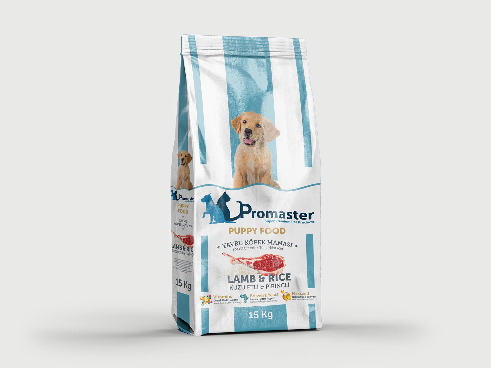 Dry Food With Lamb & Rice For Puppy Dogs