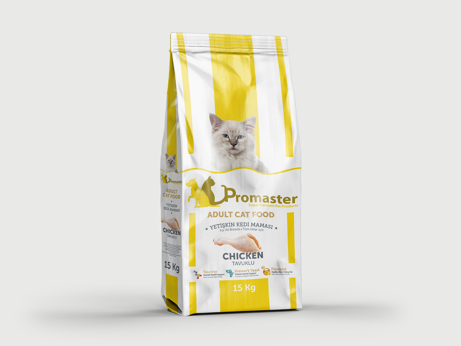 Dry Food With Chicken For Adult Cats 